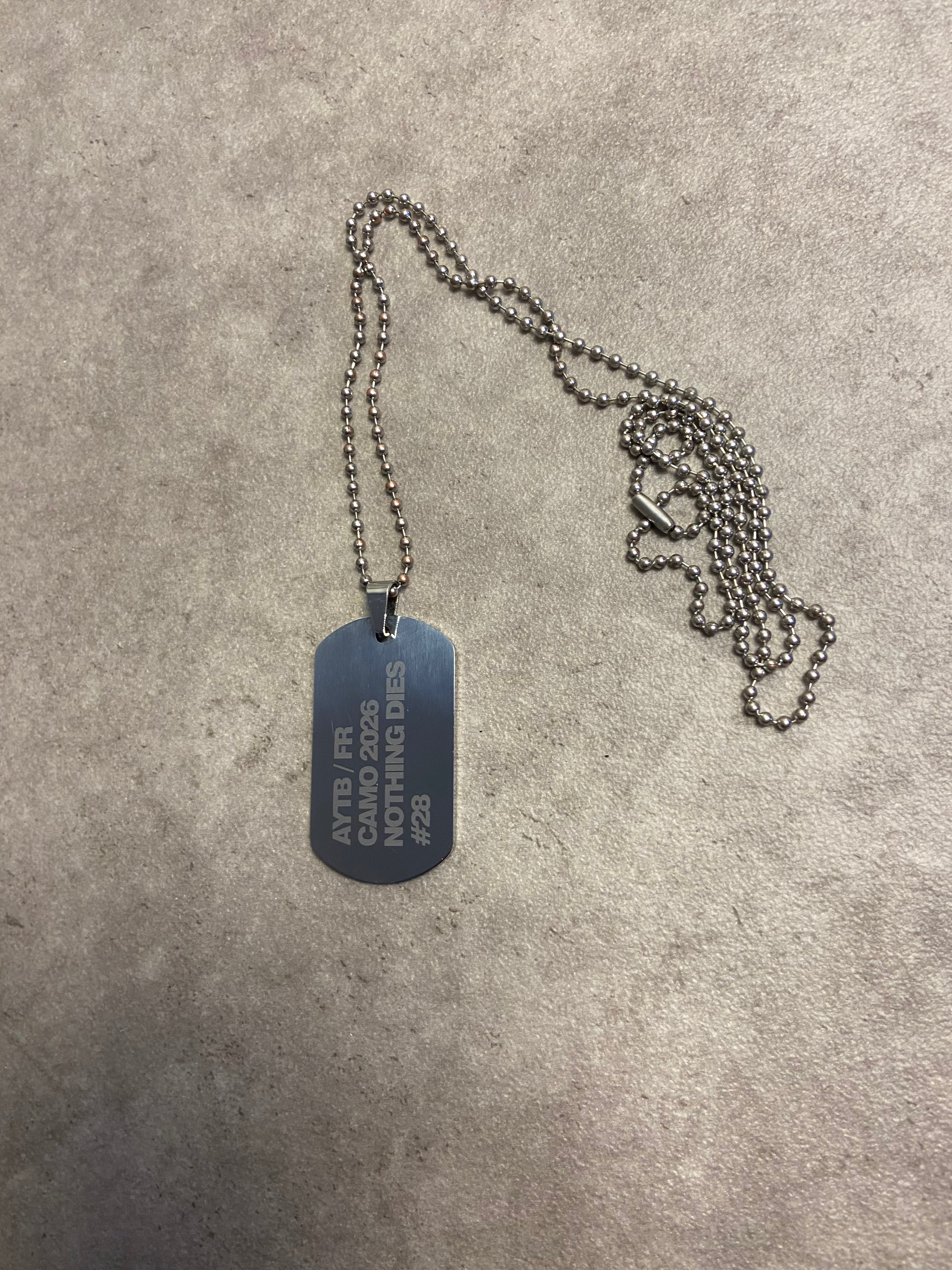 Dog Tag Necklace