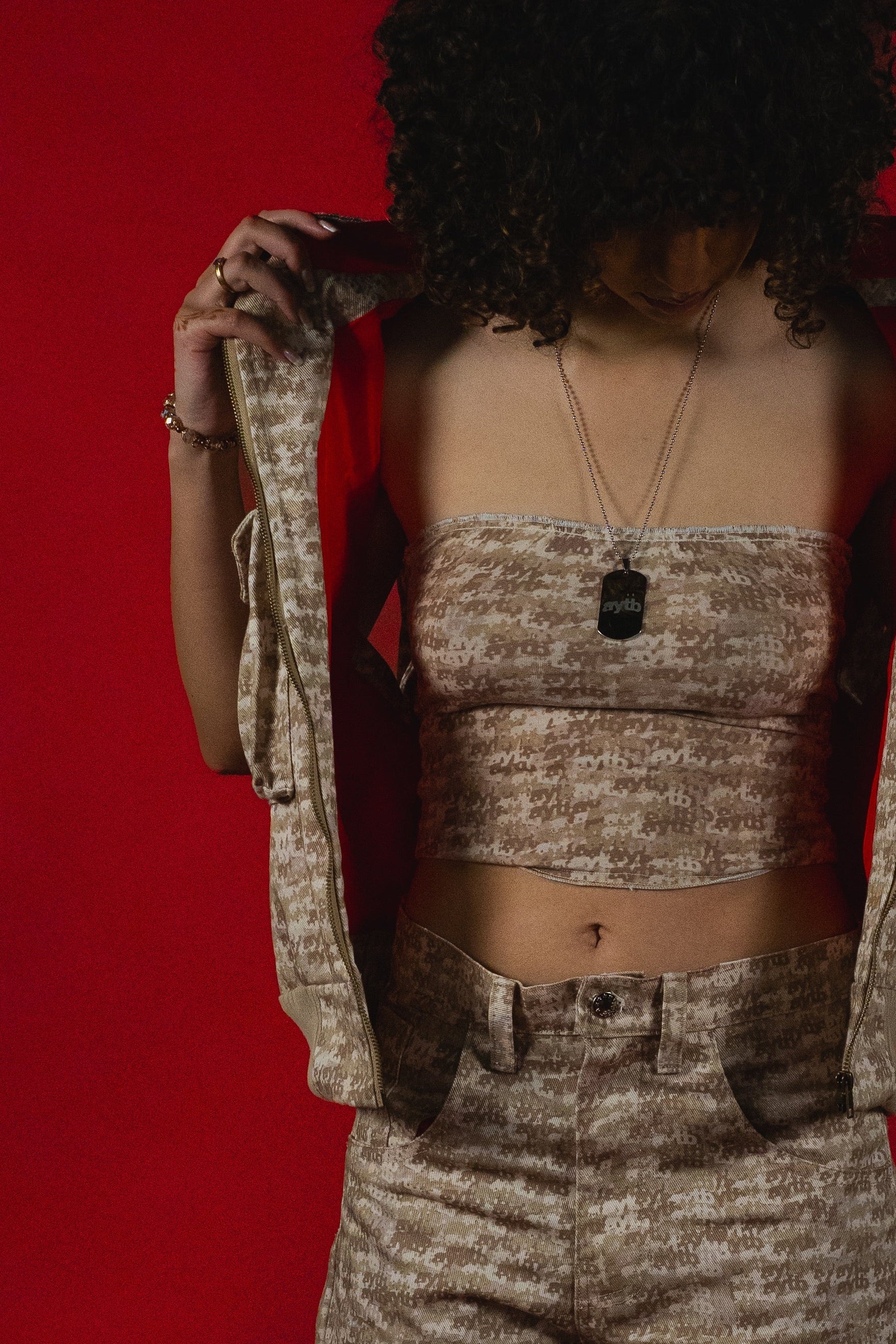 Tube Top Camo